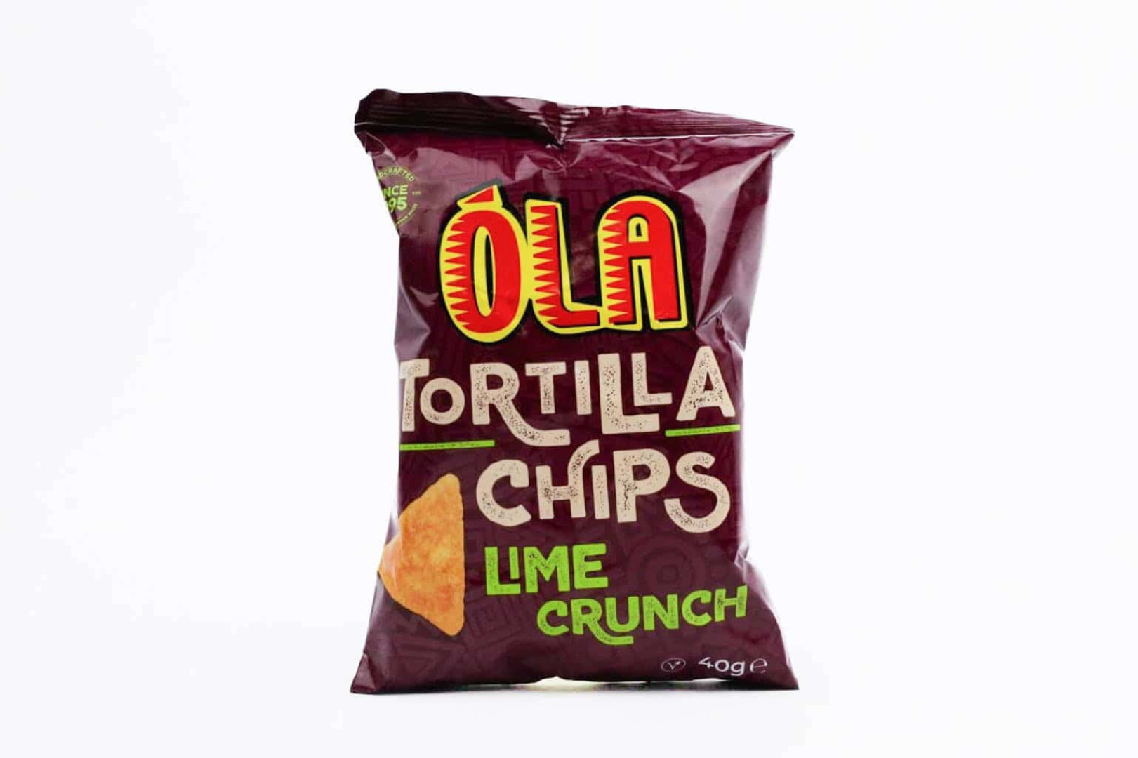 OLA TORTILLA CHIPS LIME CRUNCH 40G